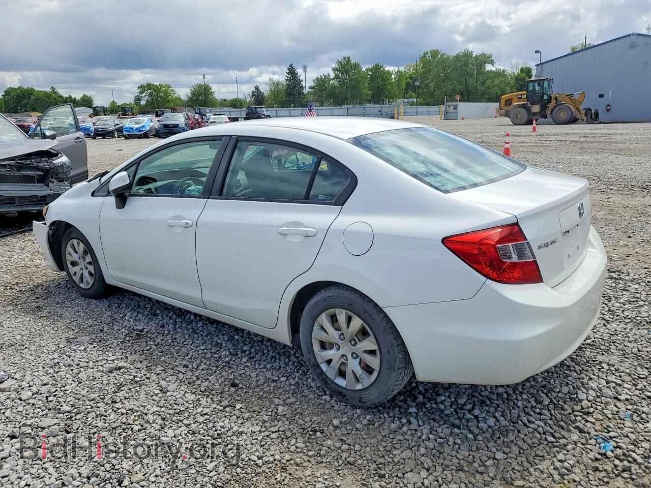 2012 HONDA CIVIC - VIN: 2HGFB2F54CH607443 - Фото 2