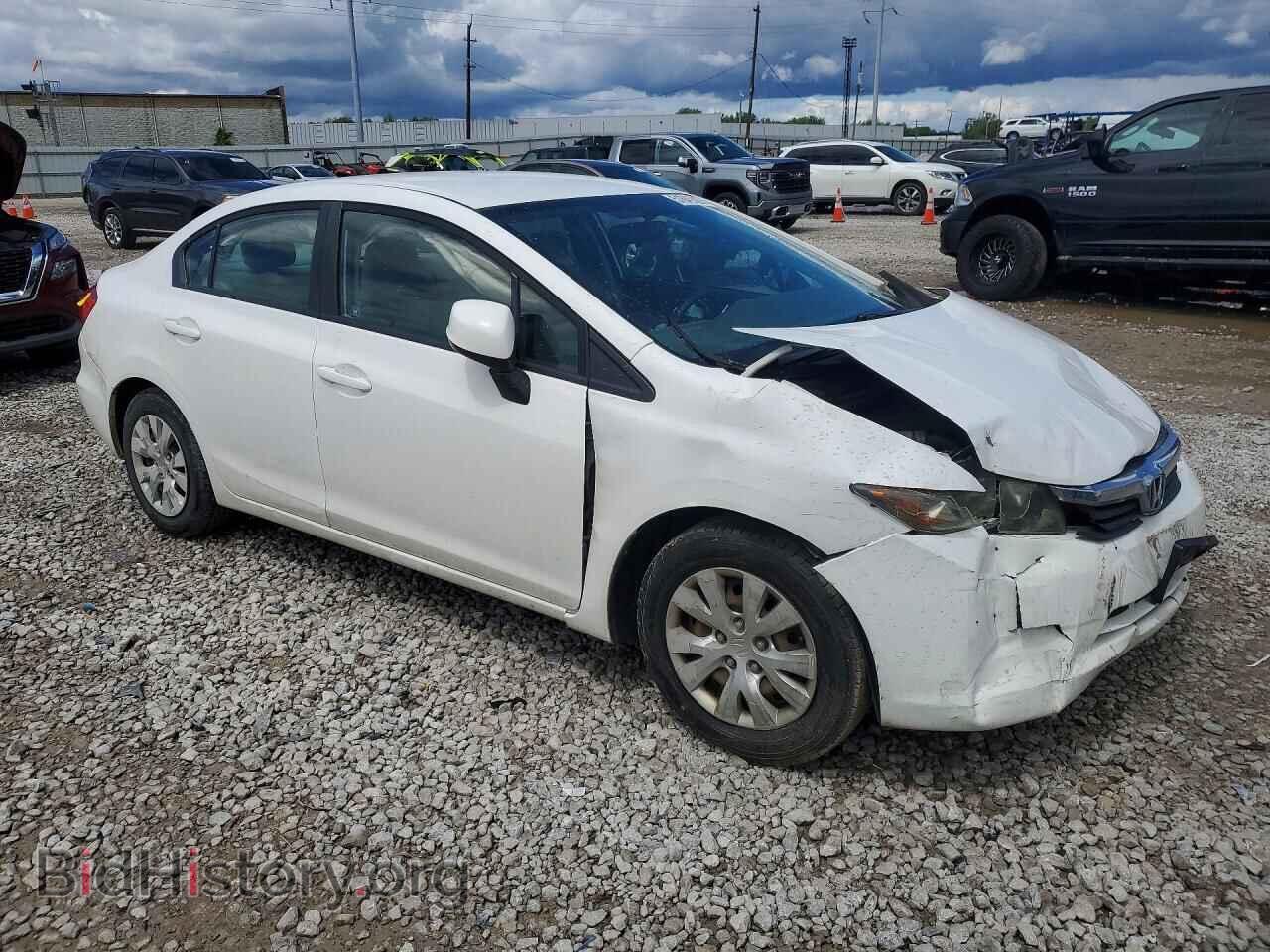 2012 HONDA CIVIC - VIN: 2HGFB2F54CH607443 - Фото 4