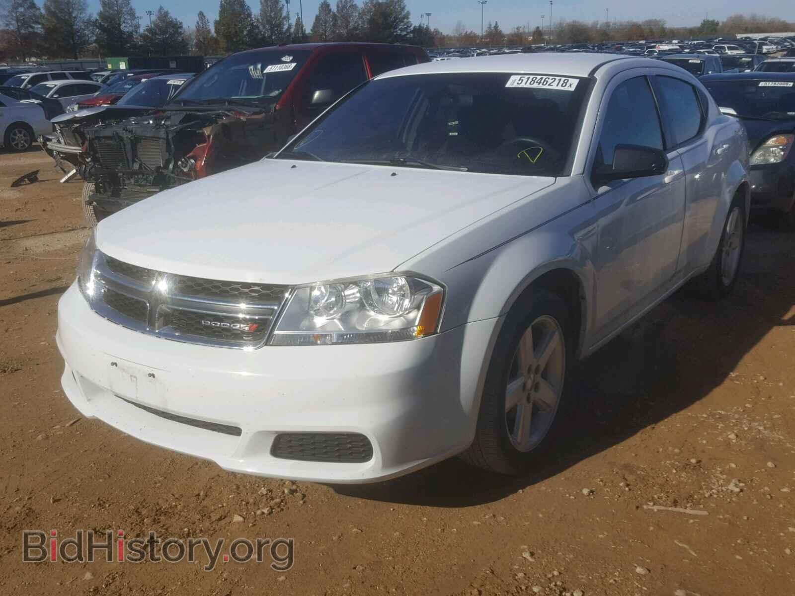 2013 DODGE AVENGER - VIN: 1C3CDZAB9DN664736 - Фото 2