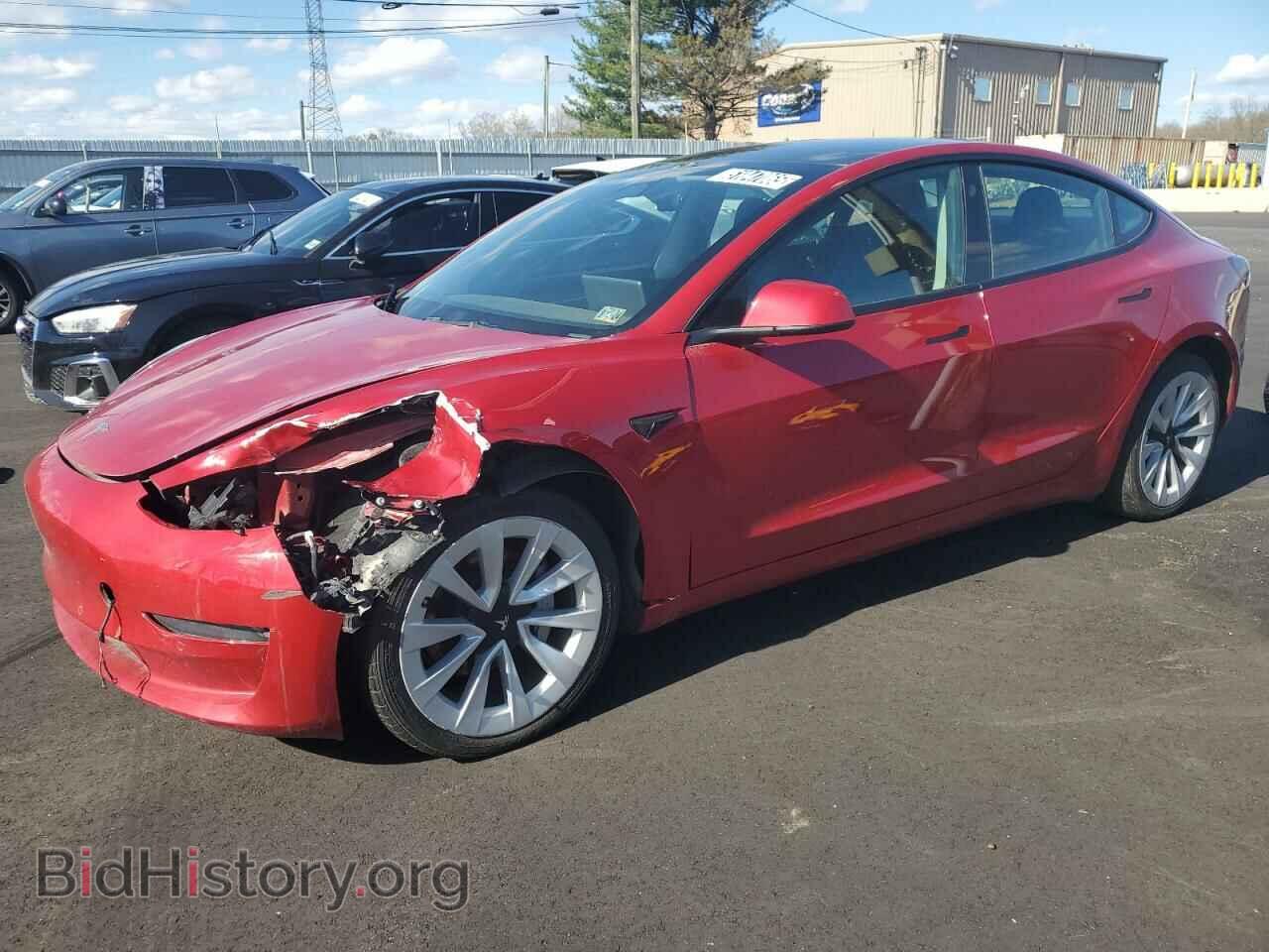 Фотография 5YJ3E1EA3NF288370 - TESLA MODEL 3 2022