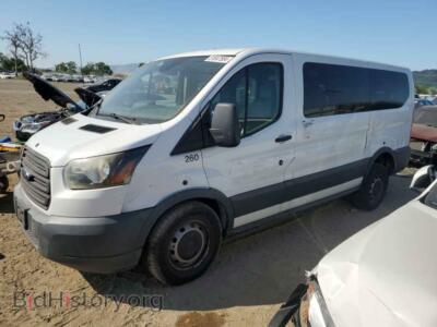 2017 Ford TRANSIT T-150, белый — VIN 1FMZK1ZM3HKA11499, Copart