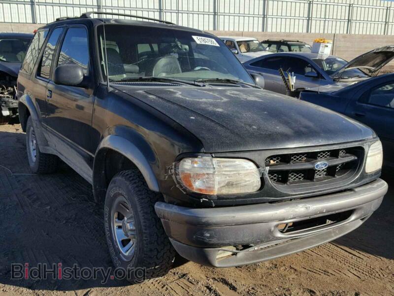 1998 Ford EXPLORER (VIN 1FMYU22E3WUC16434) — photo 1 of 10, Copart, damage: front end