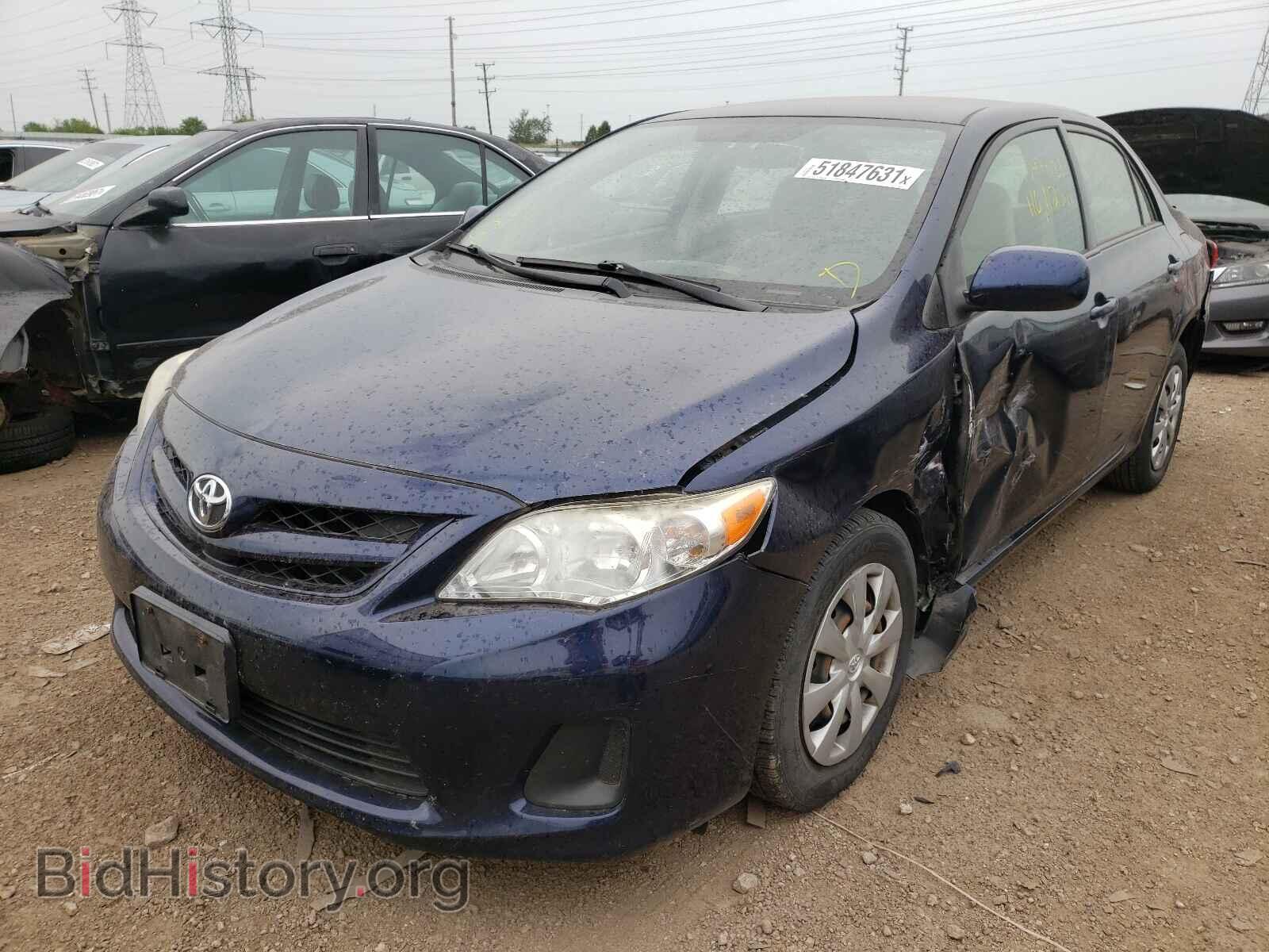 2011 TOYOTA COROLLA - VIN: JTDBU4EE6B9167504 - Фото 2