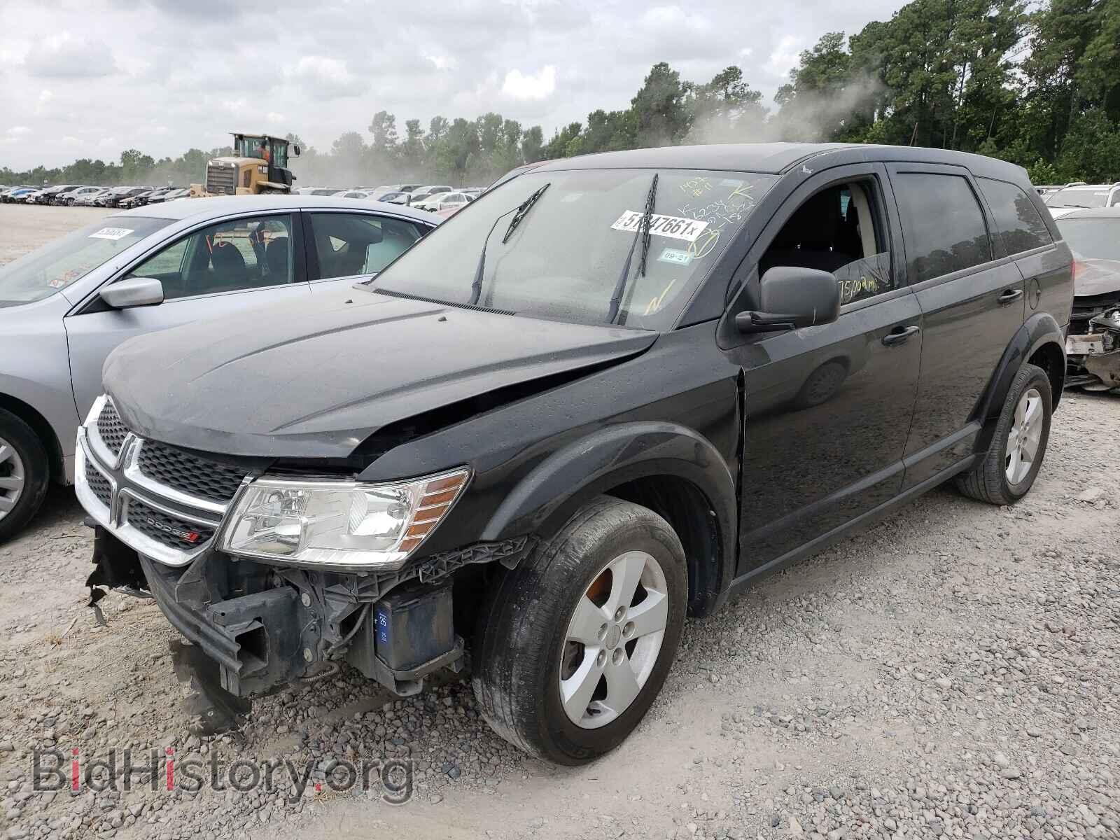 2013 DODGE JOURNEY - VIN: 3C4PDCAB8DT532058 - Фото 2