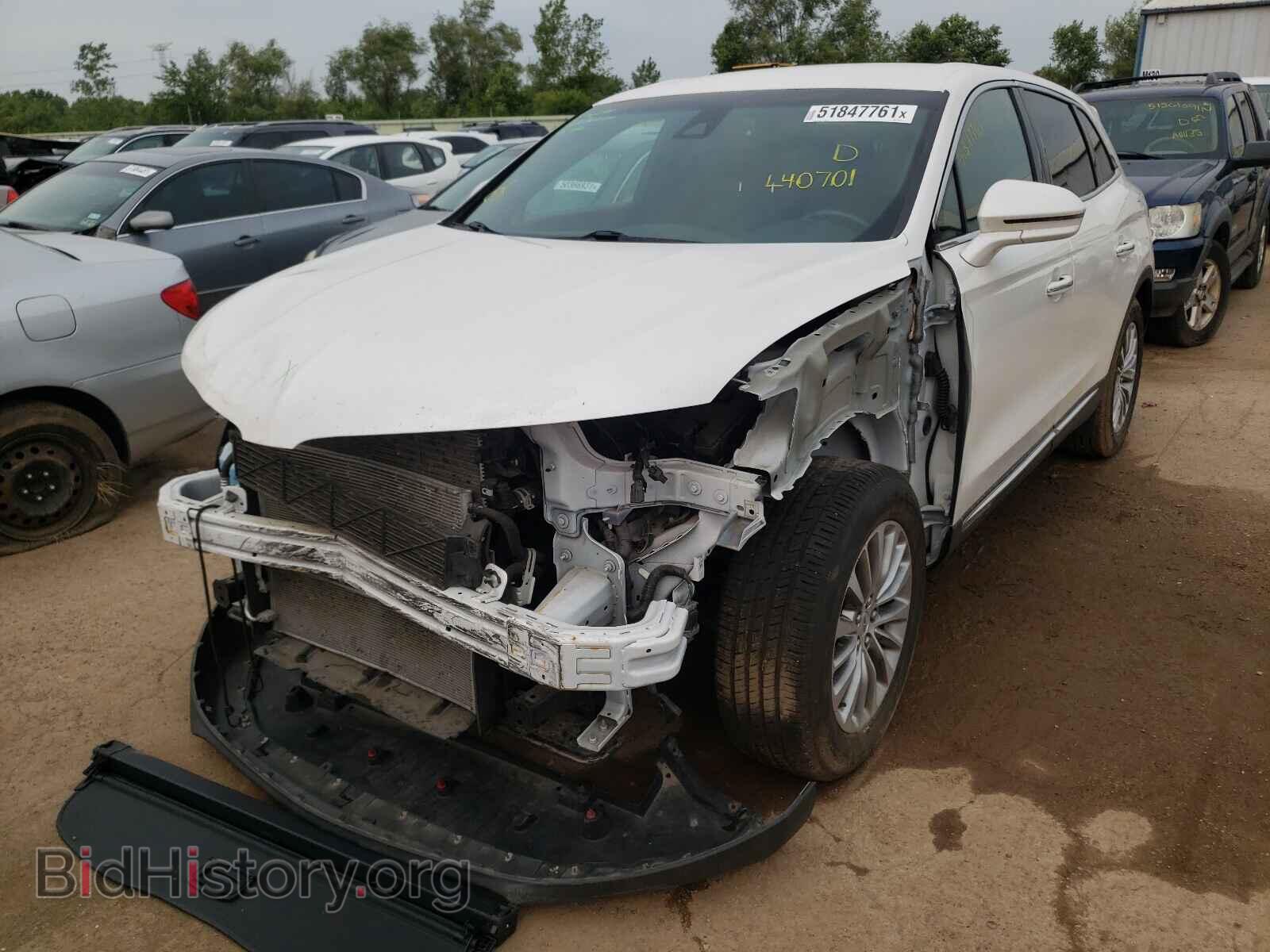 2016 LINCOLN MKX - VIN: 2LMPJ6KR3GBL40701 - Фото 2