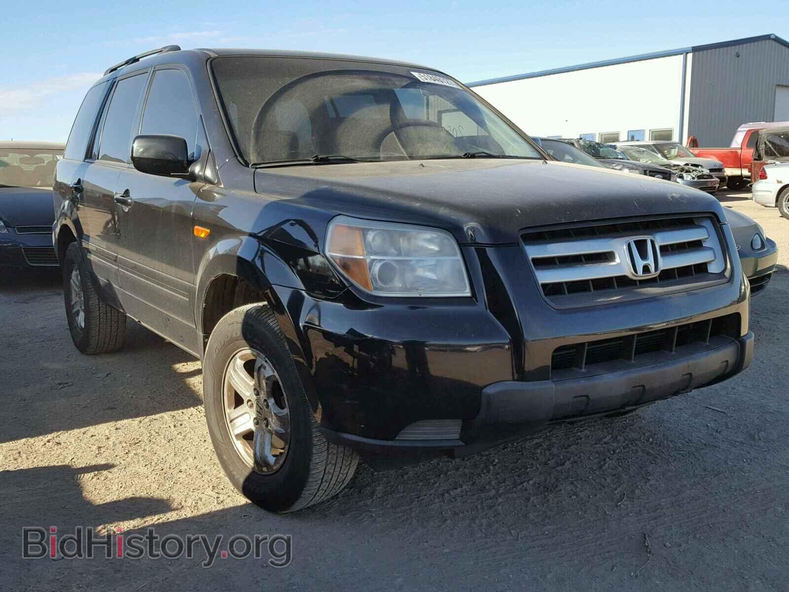 Photo 5FNYF282X8B017906 - HONDA PILOT 2008