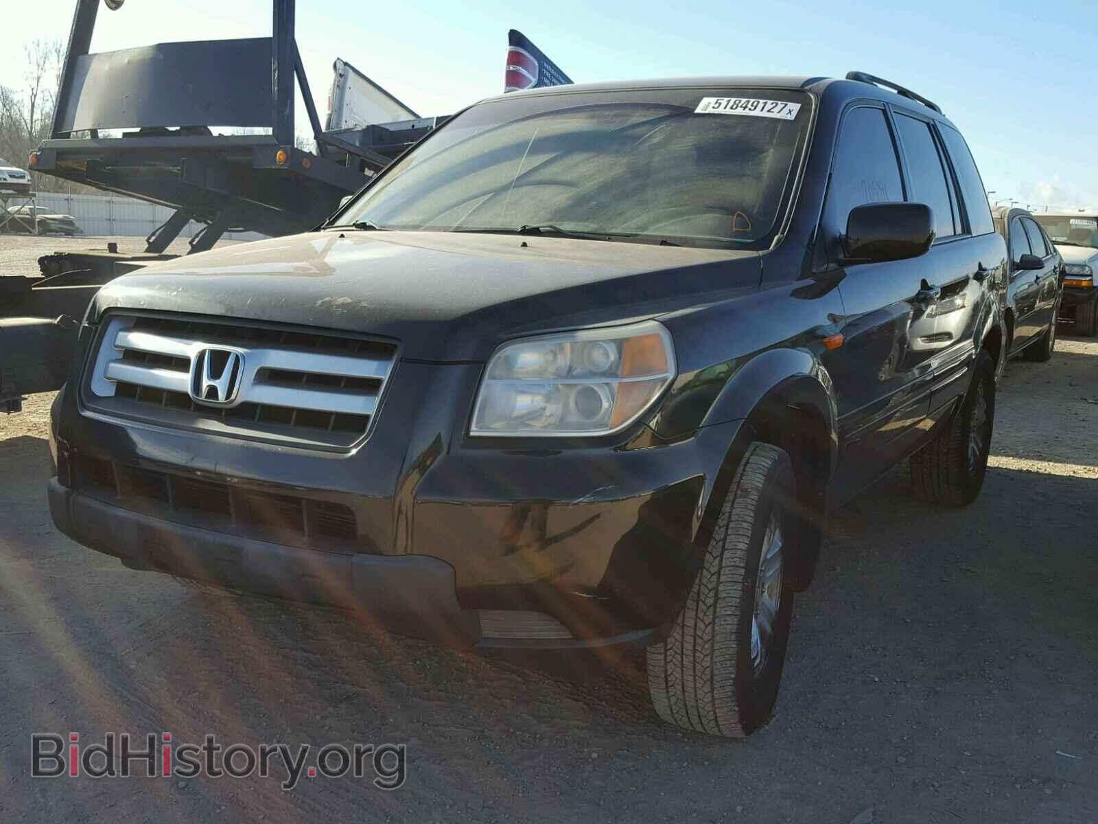 2008 HONDA PILOT - VIN: 5FNYF282X8B017906 - Фото 2