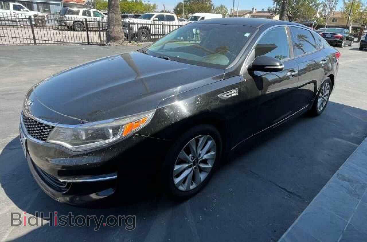 2016 KIA OPTIMA - VIN: 5XXGU4L38GG039671 - Фото 2
