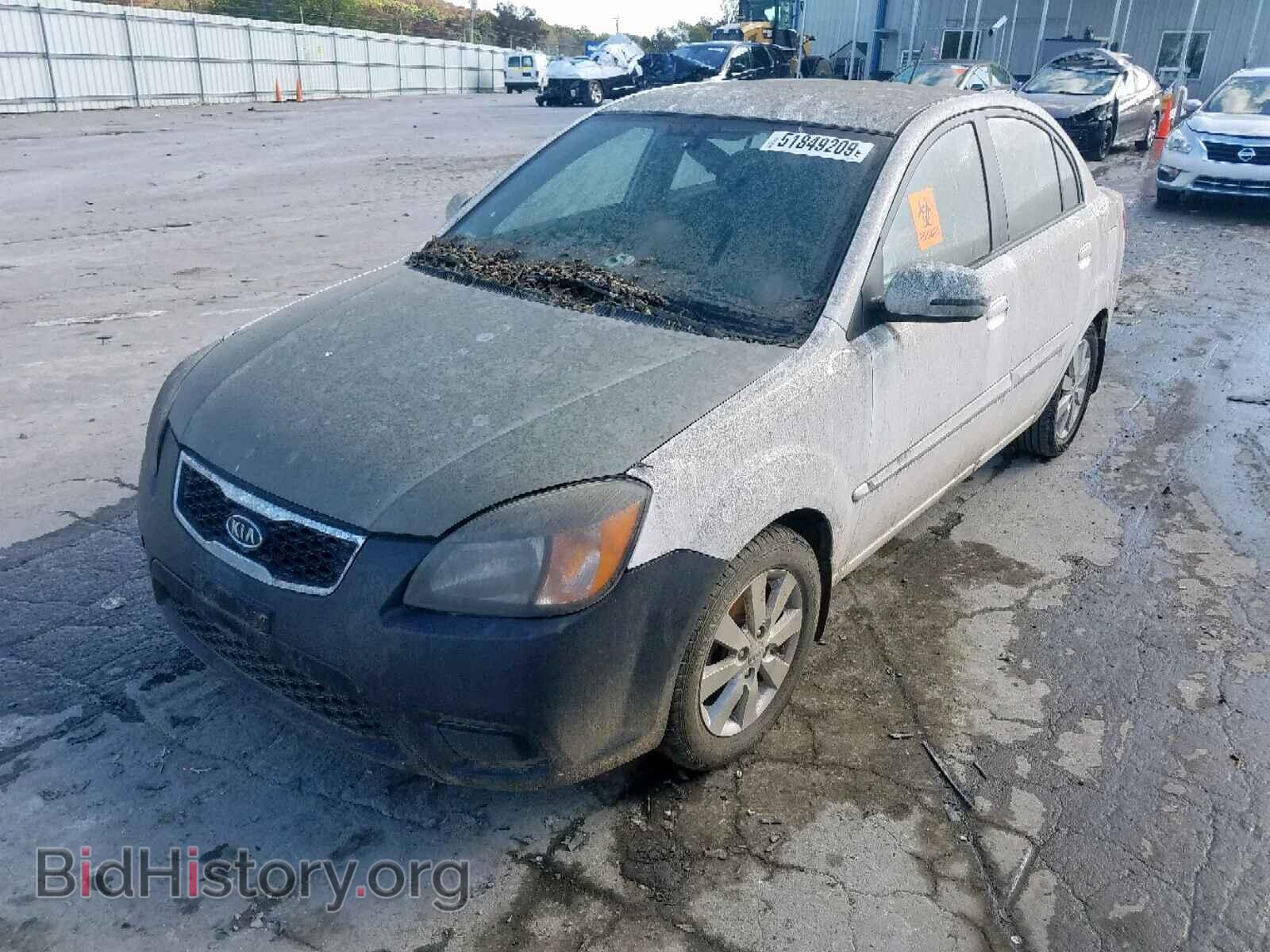 2011 KIA RIO BASE - VIN: KNADH4A37B6953750 - Фото 2