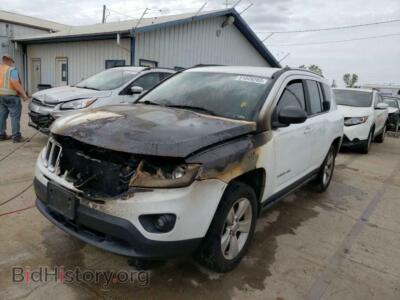 2014 Jeep COMPASS Sport, white — VIN 1C4NJCBB5ED740162, Copart