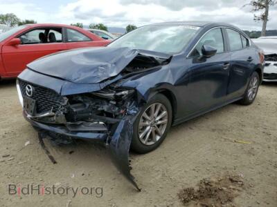 2019 Mazda 3, синий — VIN 3MZBPABL8KM113077, Copart