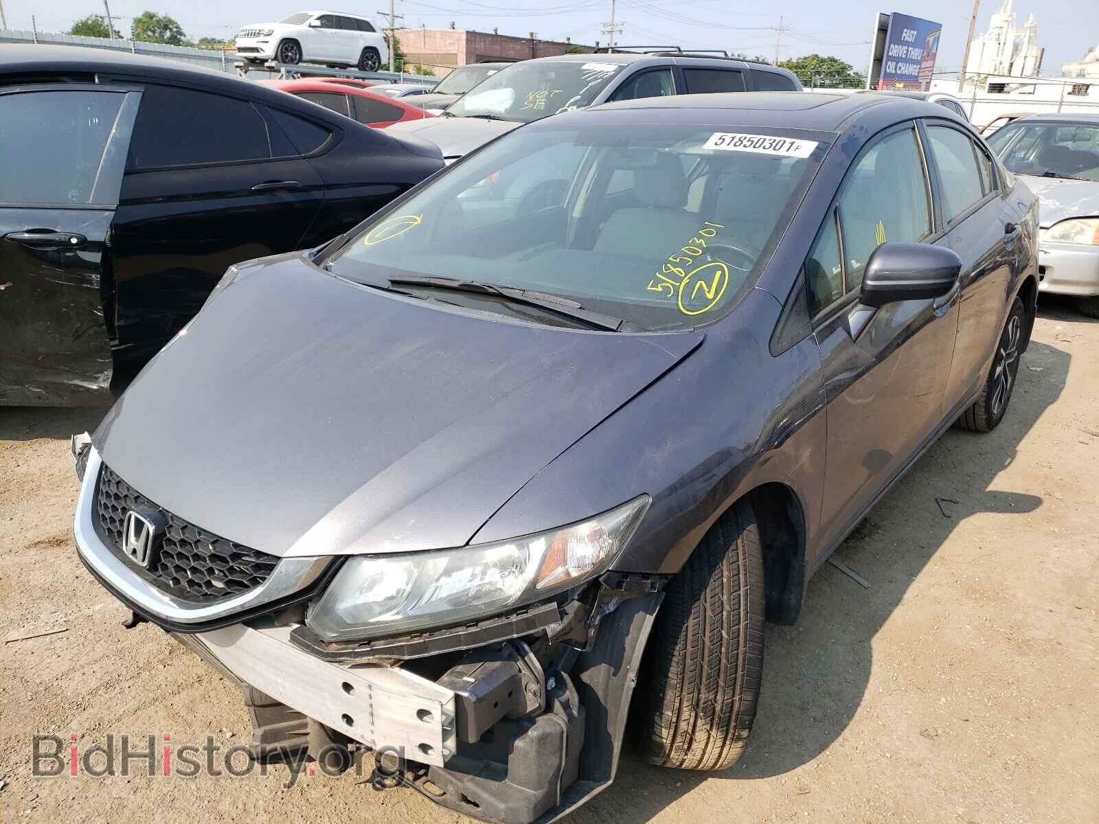2015 HONDA CIVIC - VIN: 19XFB2F85FE053726 - Фото 2