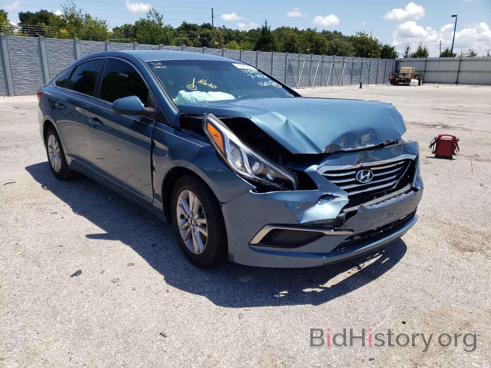 Photo 5NPE24AF1GH323271 - HYUNDAI SONATA 2016