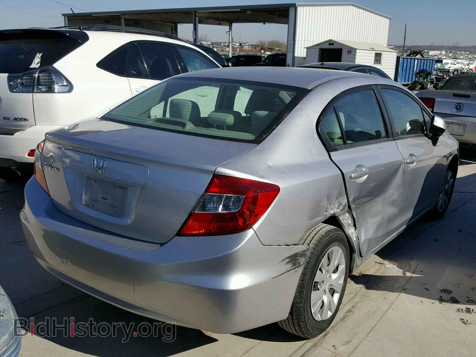 2012 HONDA CIVIC - VIN: 19XFB2F59CE388134 - Фото 4