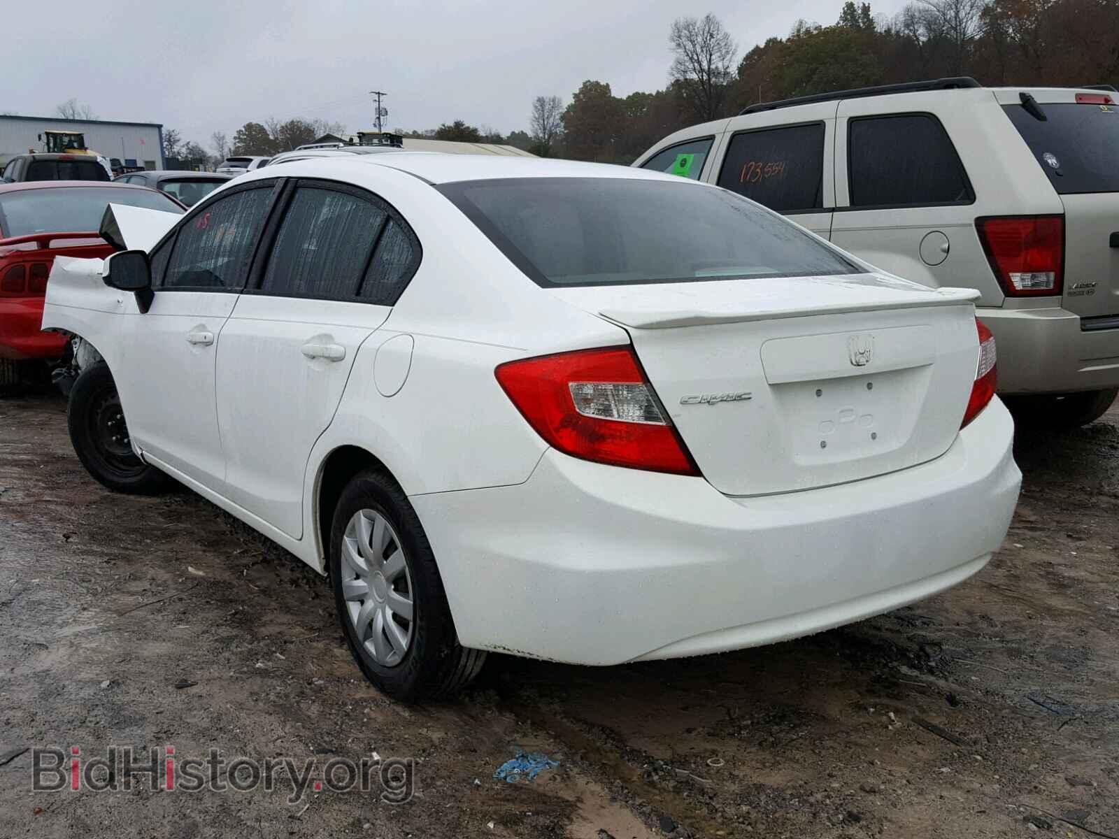 2012 HONDA CIVIC LX - VIN: 19XFB2F54CE060832 - Фото 3