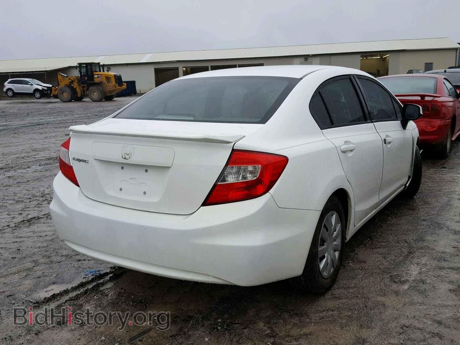 2012 HONDA CIVIC LX - VIN: 19XFB2F54CE060832 - Фото 4