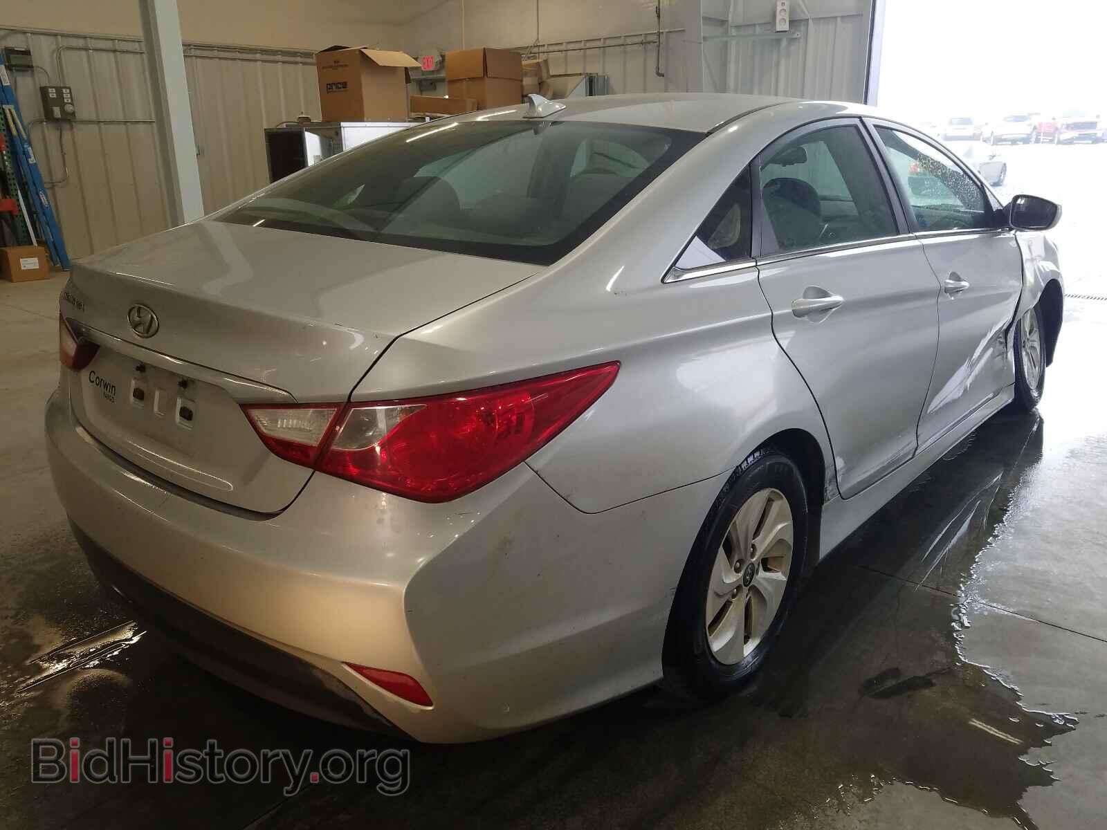 2014 HYUNDAI SONATA - VIN: 5NPEB4AC7EH824894 - Фото 4