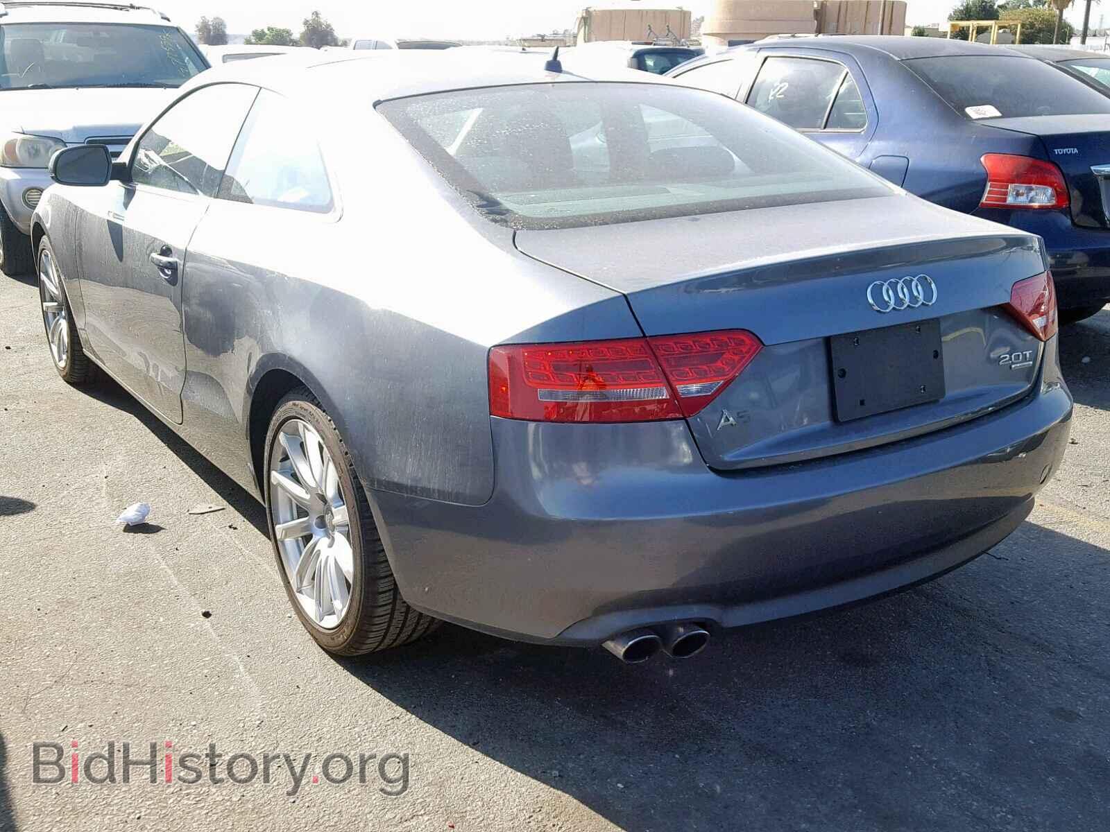 2012 AUDI A5 PREMIUM - VIN: WAULFAFRXCA021795 - Photo 3