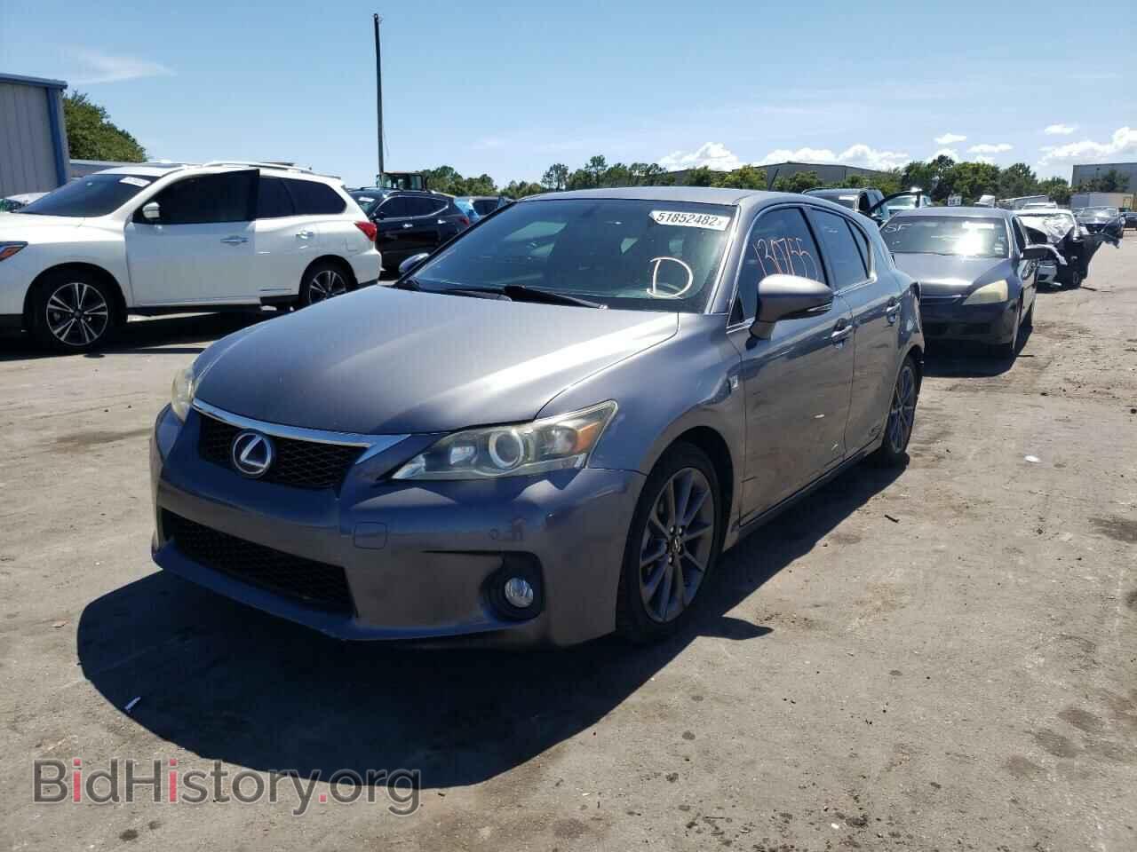 2013 LEXUS CT 200 - VIN: JTHKD5BH3D2161822 - Фото 2