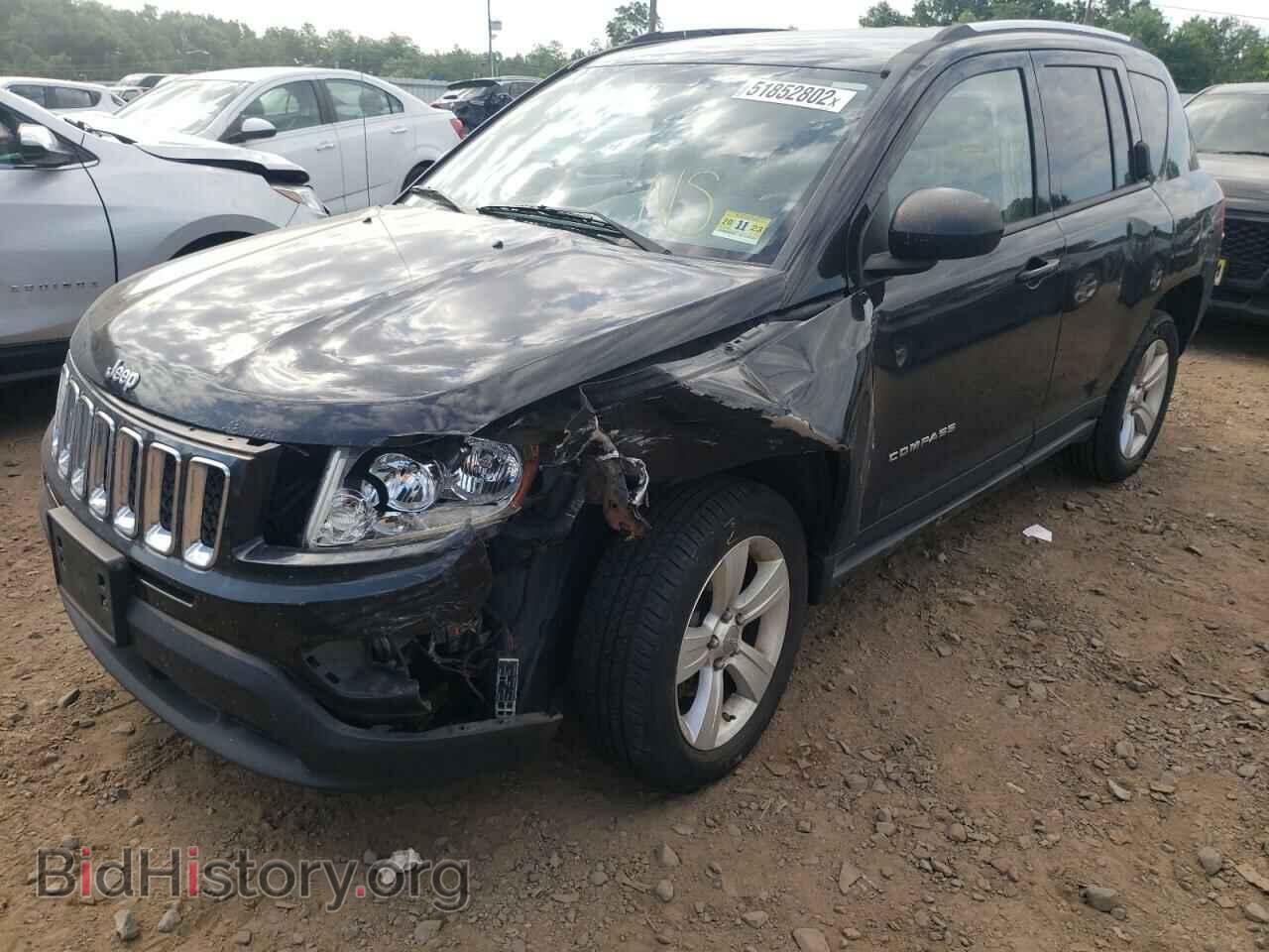 2012 JEEP COMPASS - VIN: 1C4NJDEB9CD676058 - Фото 2
