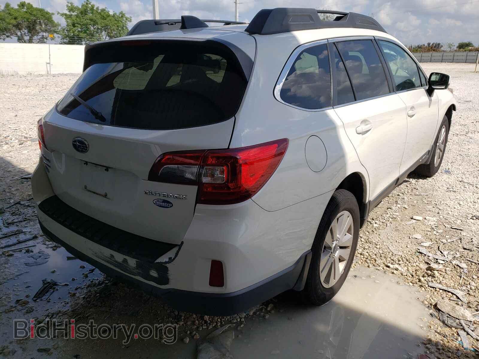 2016 SUBARU OUTBACK - VIN: 4S4BSBCC5G3228262 - Фото 4