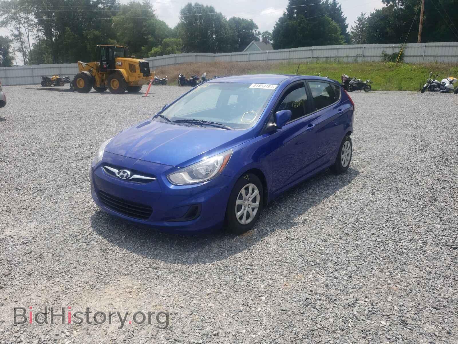 2013 HYUNDAI ACCENT - VIN: KMHCT5AE7DU089894 - Фото 2