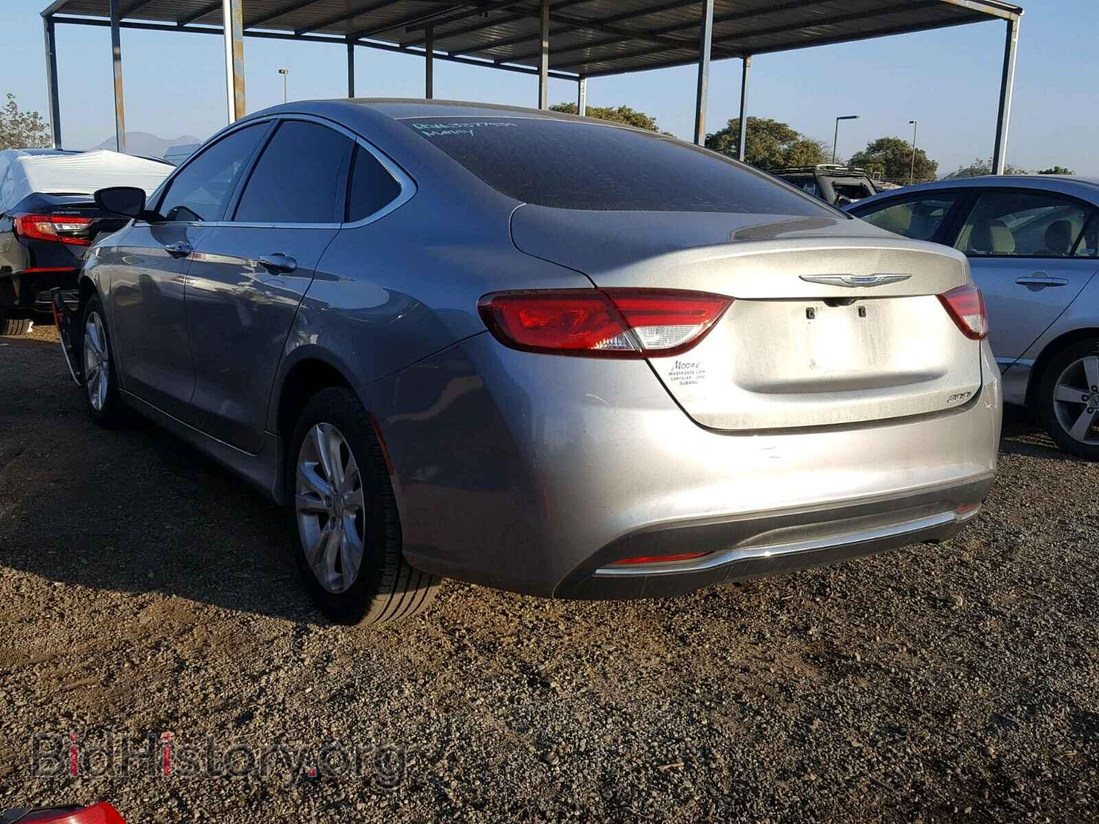 2015 CHRYSLER 200 - VIN: 1C3CCCAB5FN553944 - Фото 3