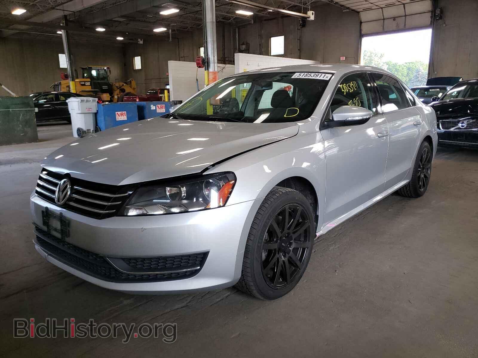 2012 VOLKSWAGEN PASSAT - VIN: 1VWAP7A38CC004606 - Фото 2