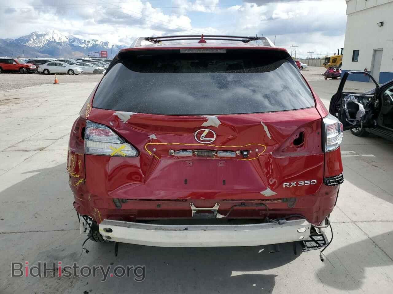 2012 LEXUS RX350 - VIN: 2T2BK1BA4CC144896 - Фото 6