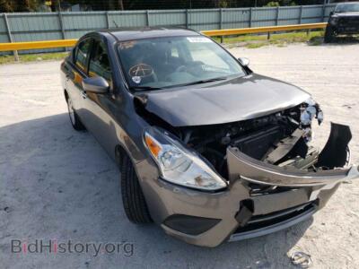 2018 Nissan VERSA Versa S, charcoal — VIN 3N1CN7AP9JL802458, Copart