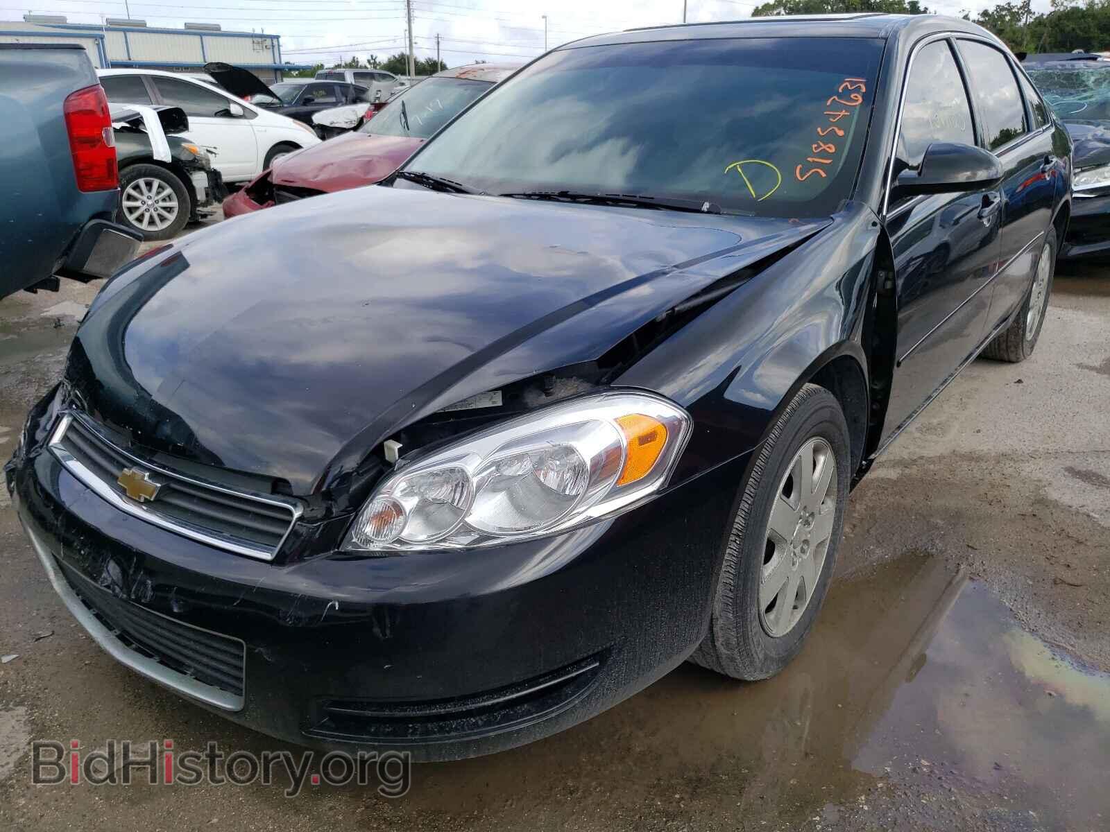 2006 CHEVROLET IMPALA - VIN: 2G1WT58K969357513 - Фото 2