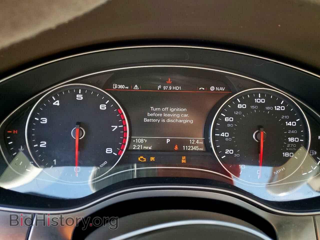 2014 AUDI A7 - VIN: WAUWGAFC5EN124317 - Фото 9