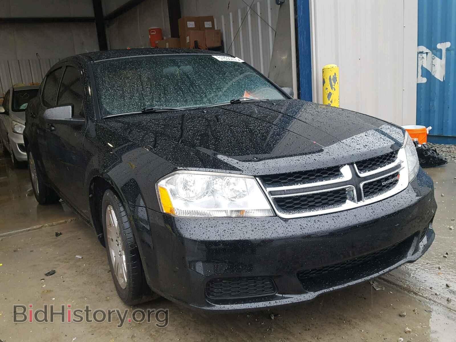 Фотография 1C3CDZAB3DN637208 - DODGE AVENGER 2013