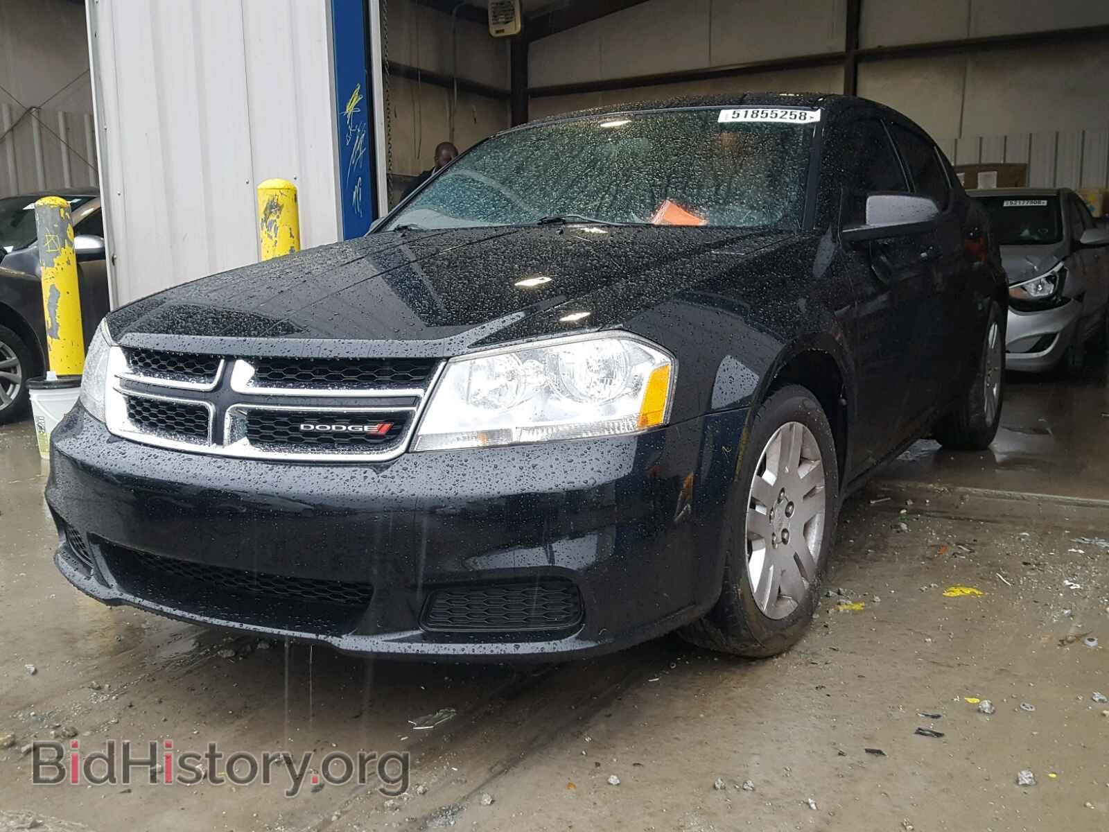 2013 DODGE AVENGER - VIN: 1C3CDZAB3DN637208 - Фото 2