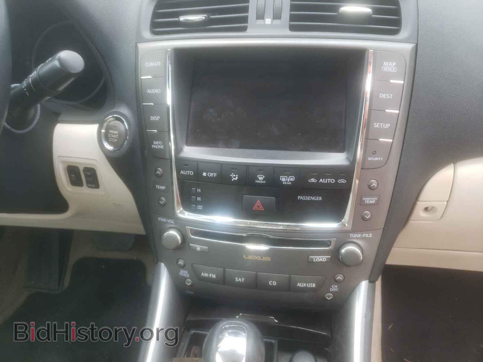 2010 LEXUS IS - VIN: JTHFE2C29A2502434 - Фото 9