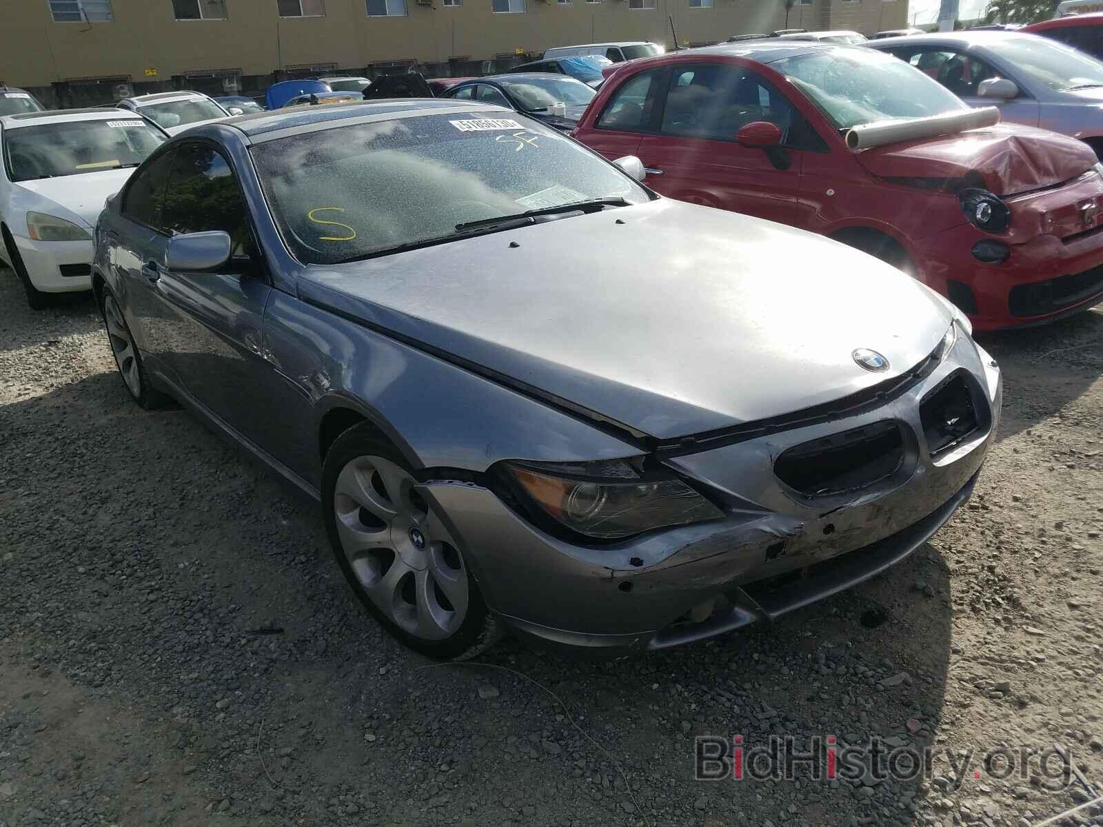 Photo WBAEH13476CR50346 - BMW 6 SERIES 2006