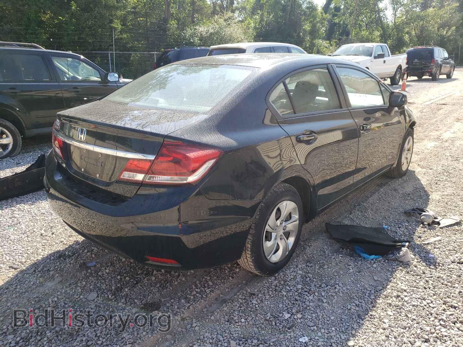 2013 HONDA CIVIC - VIN: 19XFB2F51DE053399 - Фото 4