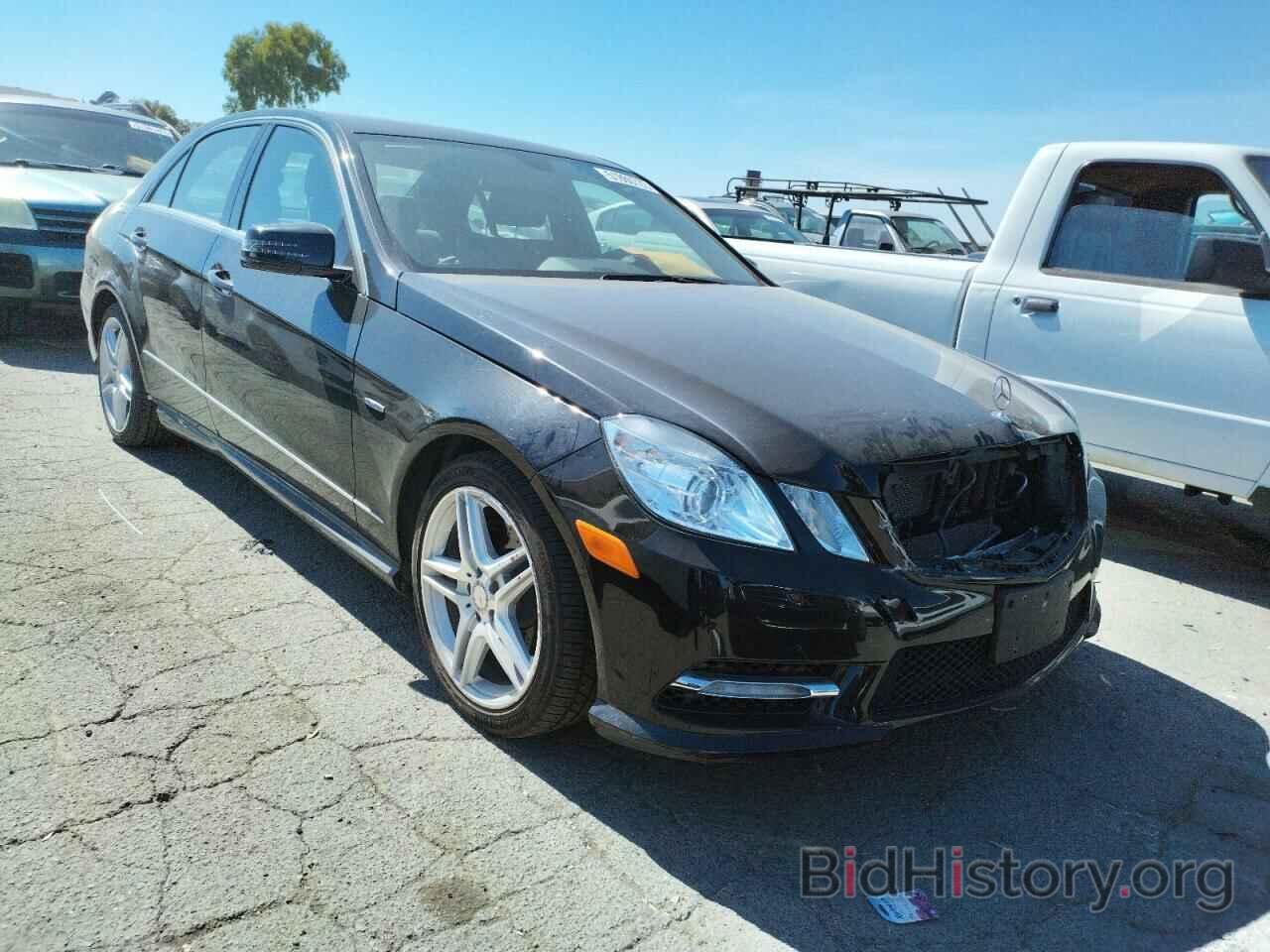 Photo WDDHF5KB5CA659905 - MERCEDES-BENZ E-CLASS 2012