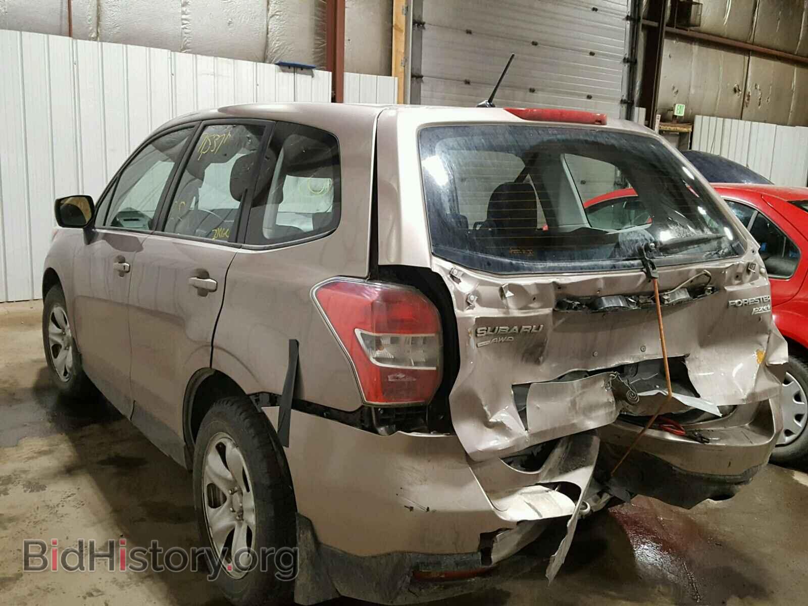 2014 SUBARU FORESTER - VIN: JF2SJAAC6EG475205 - Фото 3
