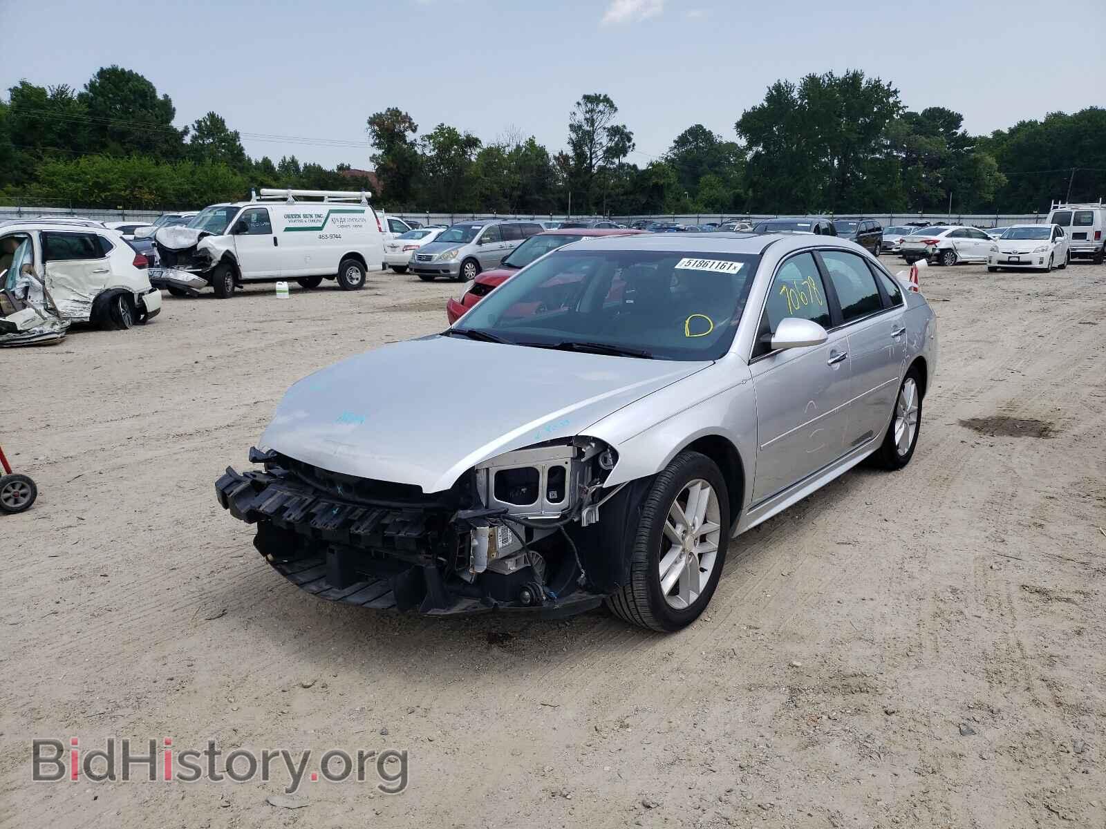 2013 CHEVROLET IMPALA - VIN: 2G1WC5E37D1171624 - Фото 2
