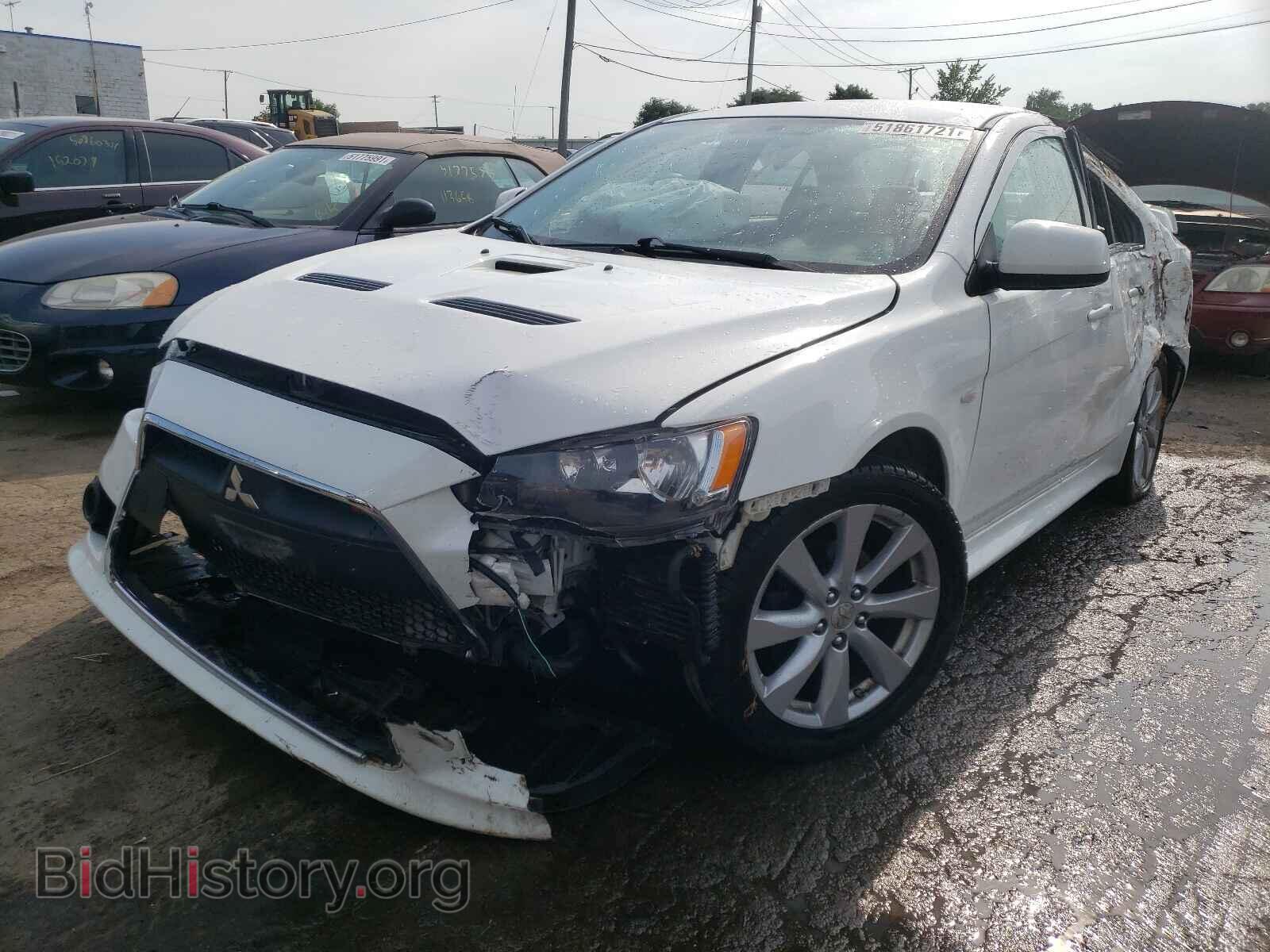 2014 MITSUBISHI LANCER - VIN: JA32V6FV1EU010258 - Фото 2