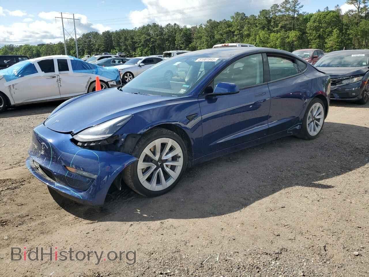 Photo 5YJ3E1EB5MF060135 - TESLA MODEL 3 2021