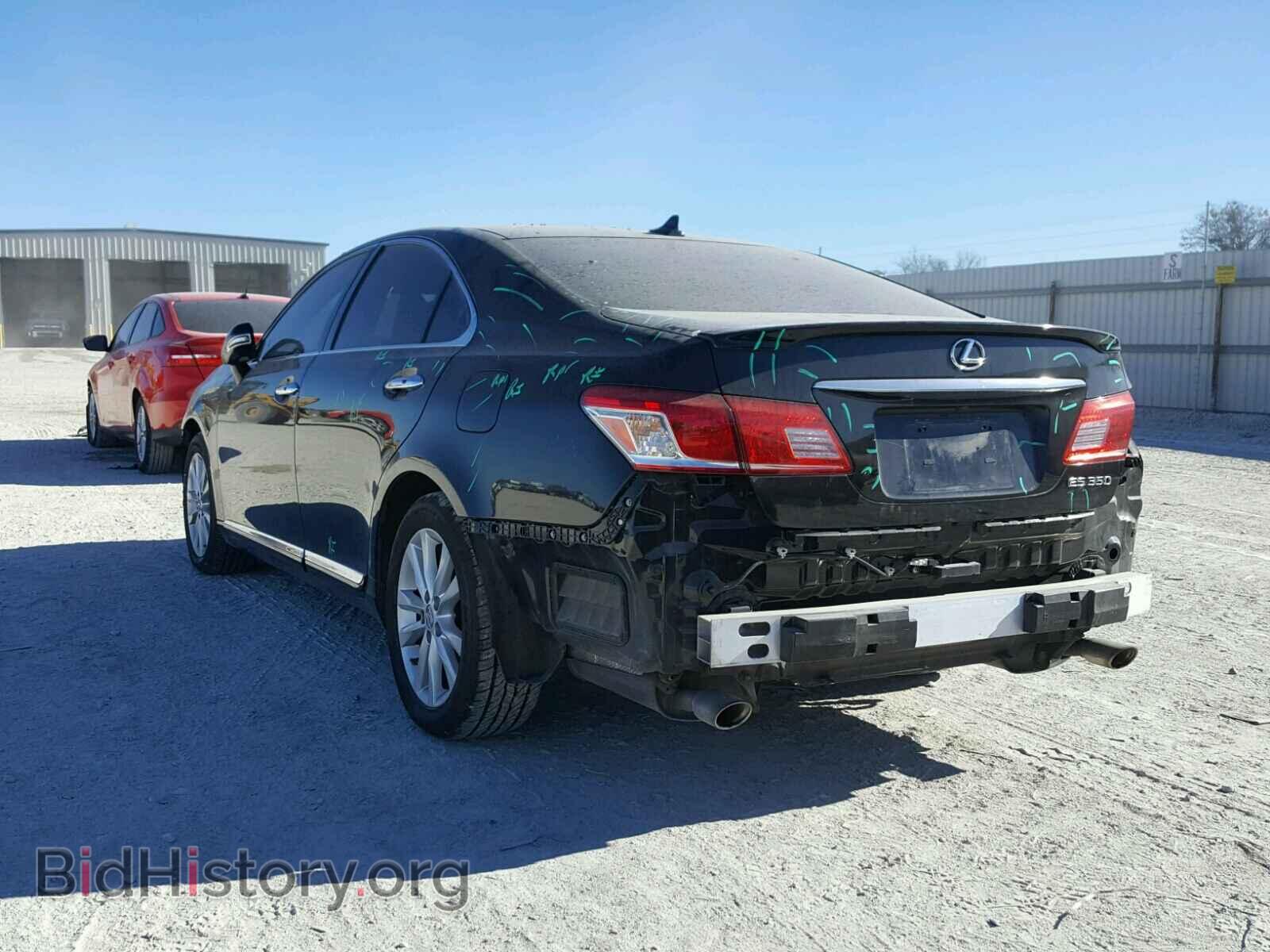 2012 LEXUS ES350 - VIN: JTHBK1EG2C2494061 - Фото 3