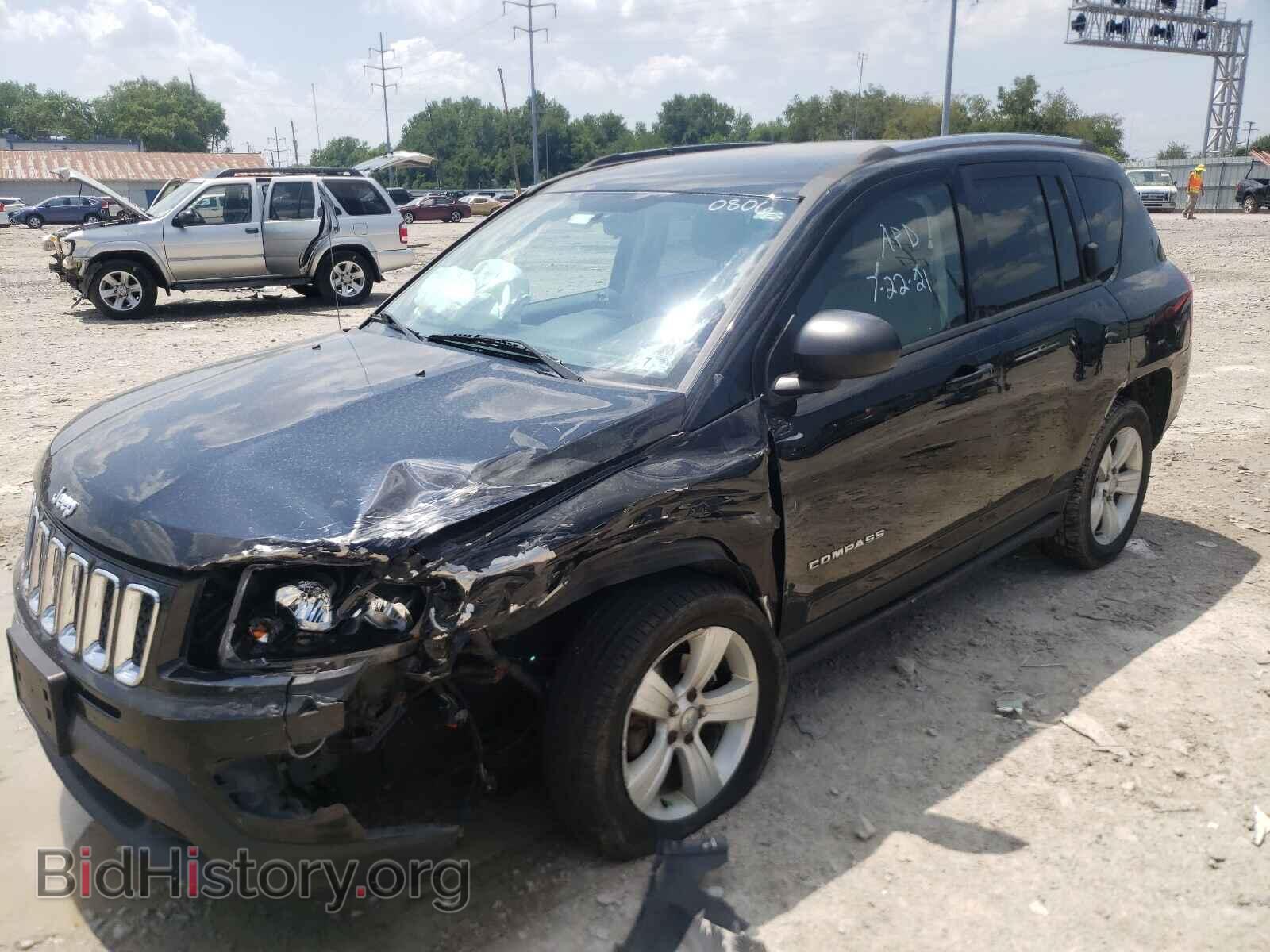2014 JEEP COMPASS - VIN: 1C4NJDBB6ED530806 - Фото 2