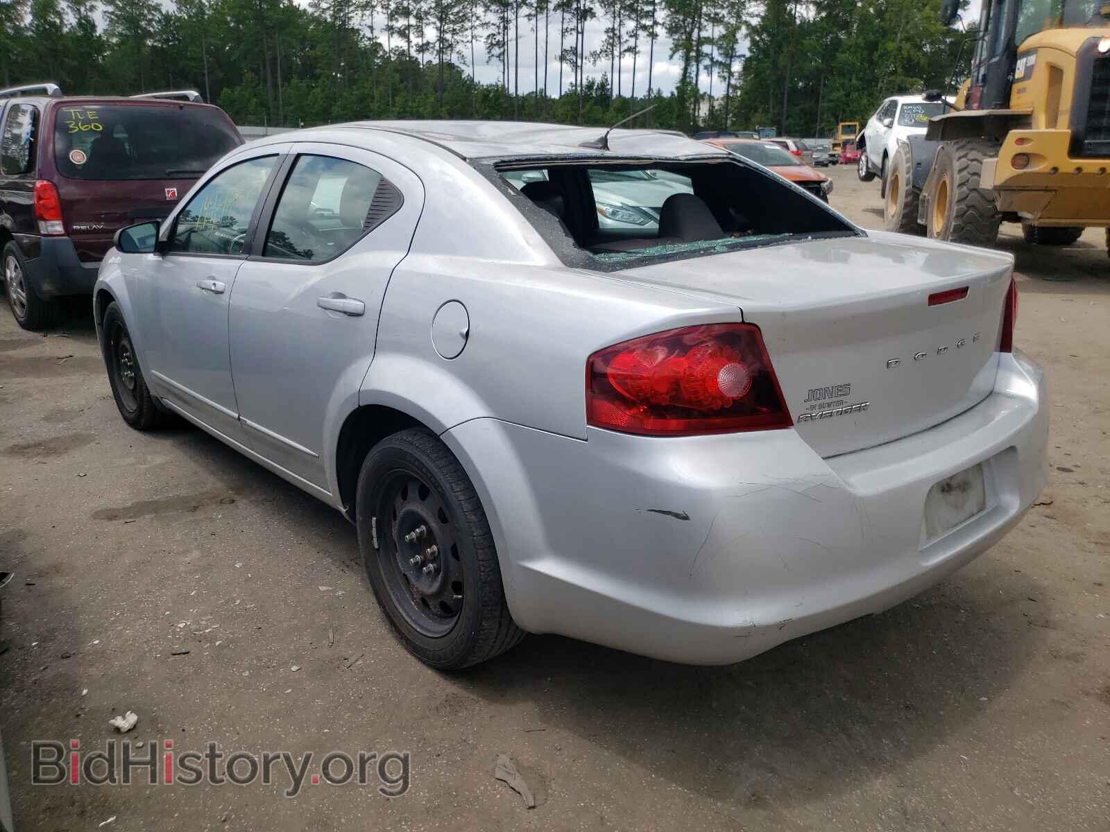 2012 DODGE AVENGER - VIN: 1C3CDZAB1CN231183 - Фото 3