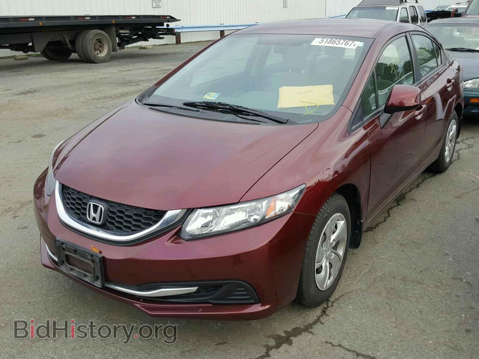 2013 HONDA CIVIC - VIN: 2HGFB2F54DH553479 - Фото 2