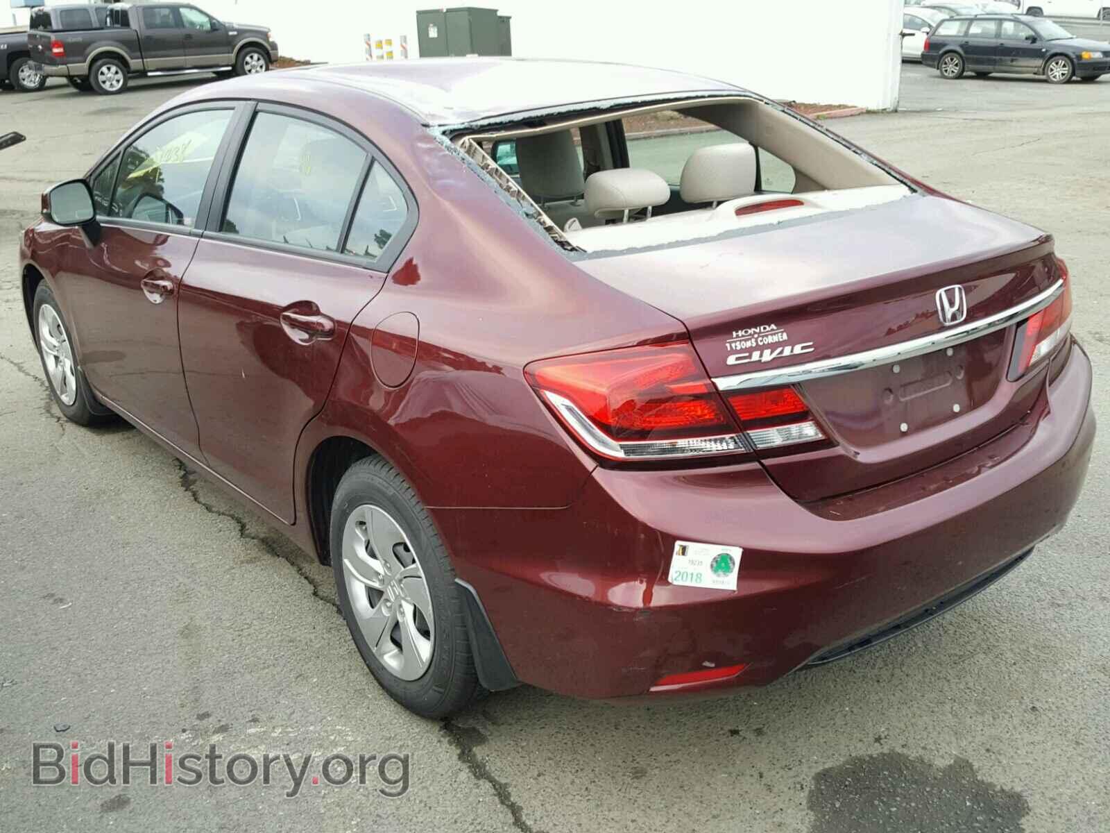 2013 HONDA CIVIC - VIN: 2HGFB2F54DH553479 - Фото 3