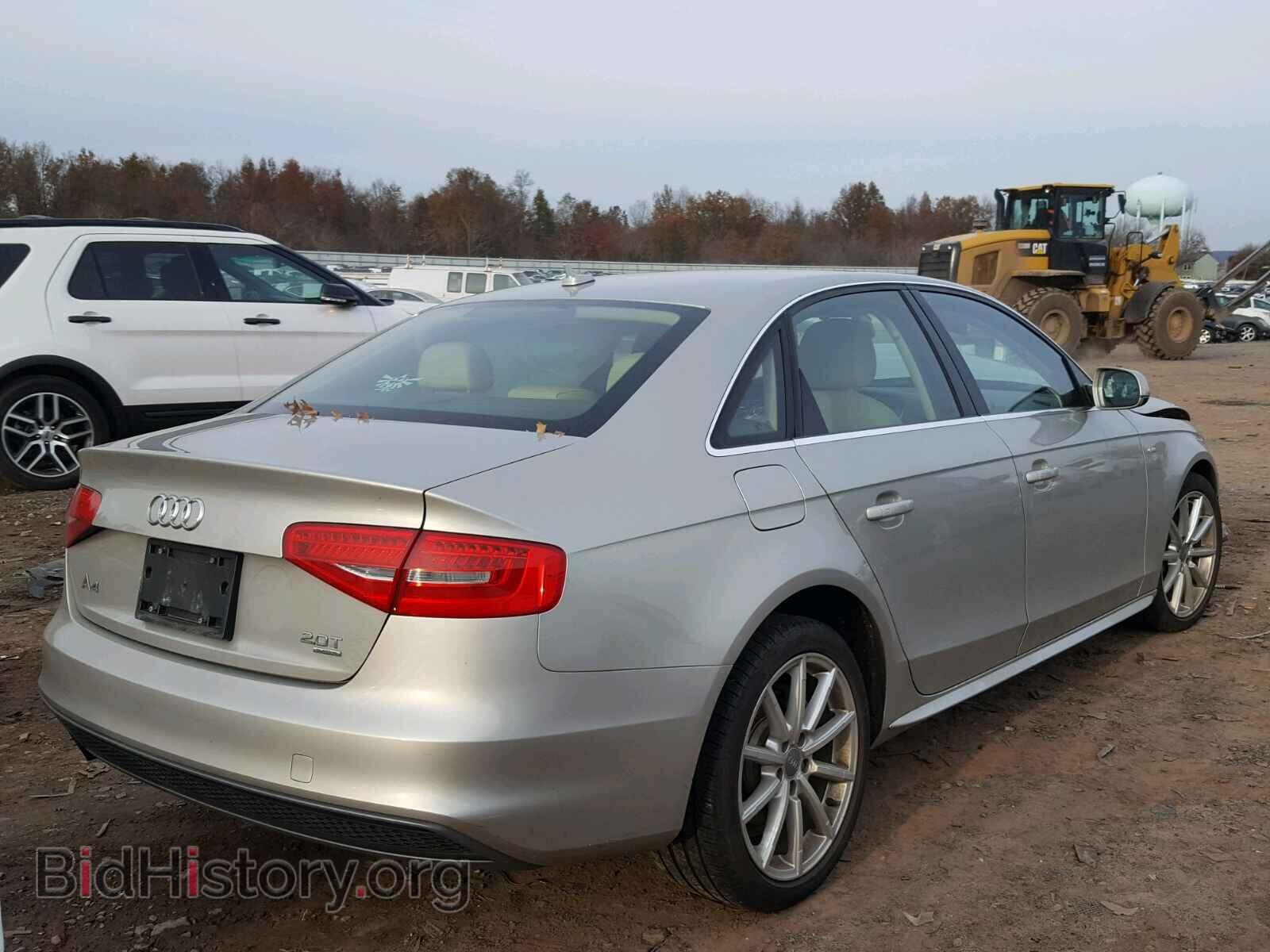 2014 AUDI A4 - VIN: WAUFFAFL6EA080547 - Photo 4
