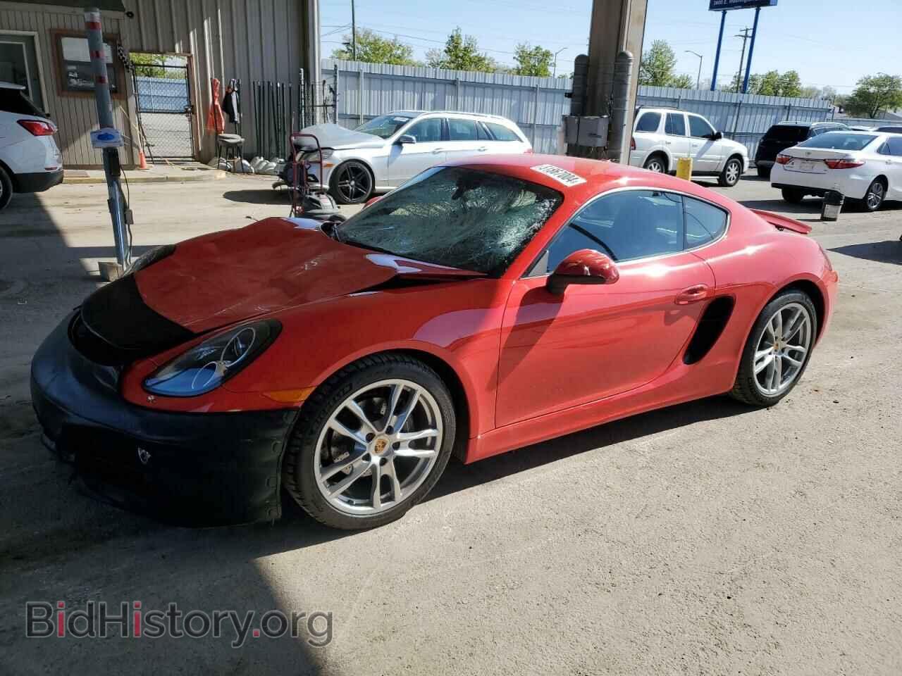 Фотография WP0AA2A81FK162413 - PORSCHE CAYMAN 2015