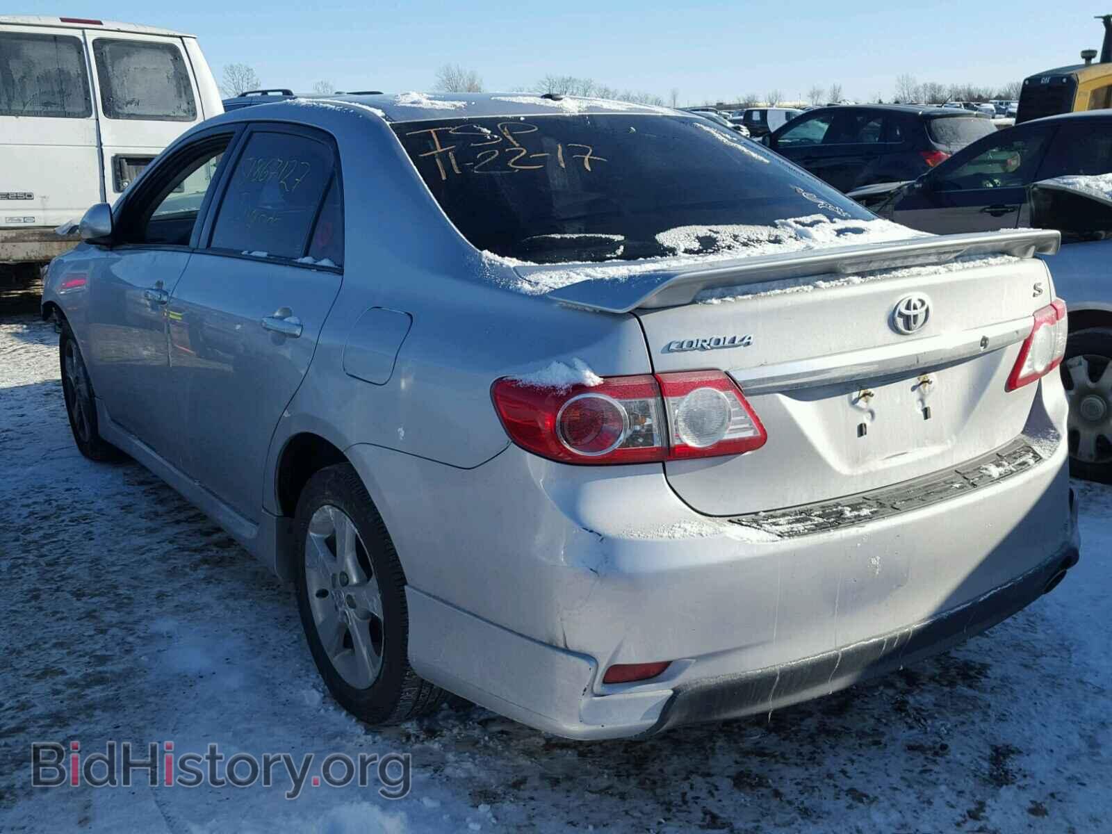 2012 TOYOTA COROLLA BA - VIN: 2T1BU4EE3CC764850 - Фото 3